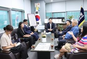 경기도의회 더불어민주당 최종현 대표의원 소상공인연합회와 간담회 가져