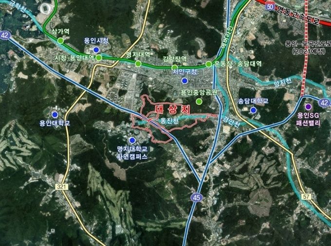 사업 대상지 위치도