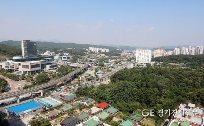 처인구 중심가 전경. / 사진제공 = 용인시