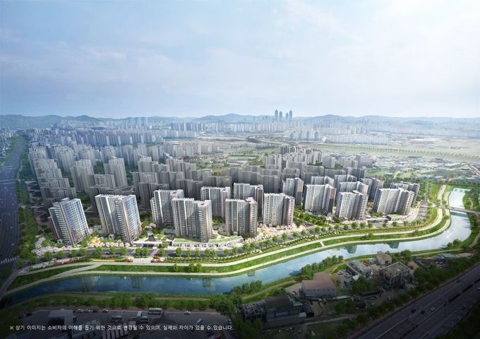 영통 롯데캐슬 엘클래스_주경 조감도