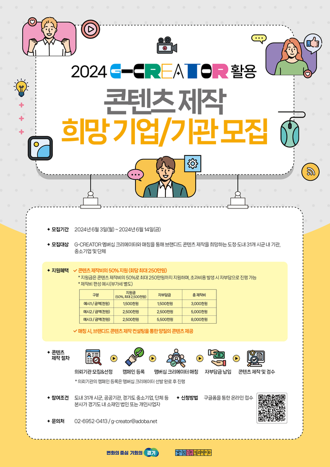 <strong>2024 G-CREATOR 멤버십 포스터</strong>