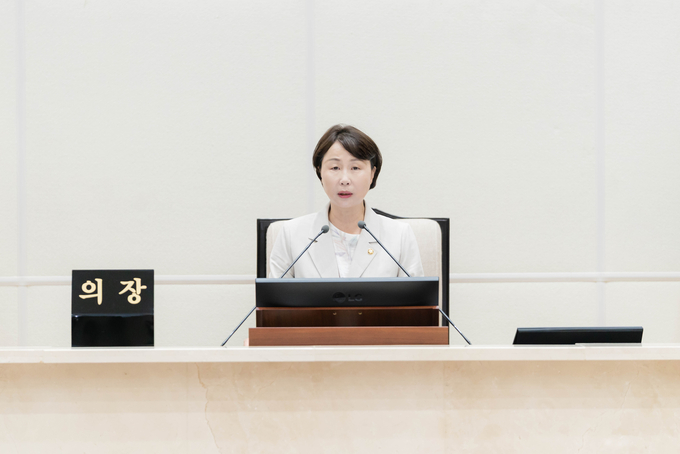 <strong>용인특례시의회 유진선 의장</strong>