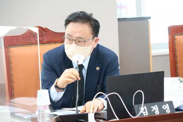김정영 의원 “건설현장 안전관리를 위한 도 차원의 지원 절실”