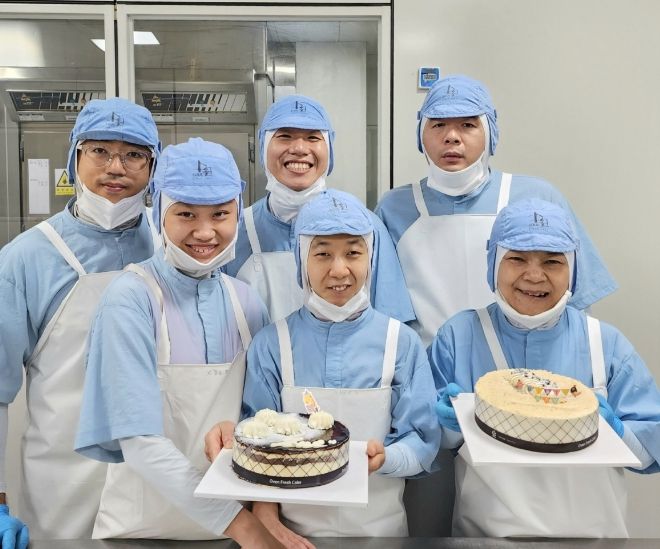 고양특례시 탄생축하 쌀 케이크