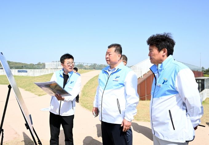 파주시, 2024 경기도체육대회 개회식장 현장 점검 나서