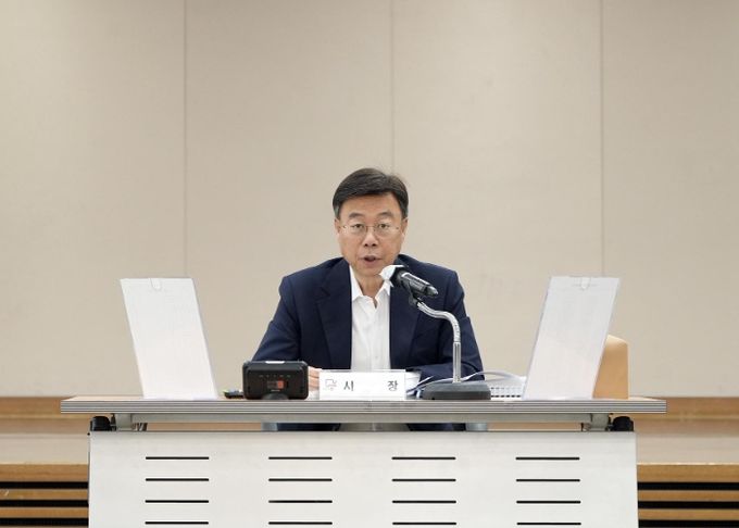 신상진 성남시장, “장마철 대비 시설물 점검 등 풍수해 대책 만전 지시”