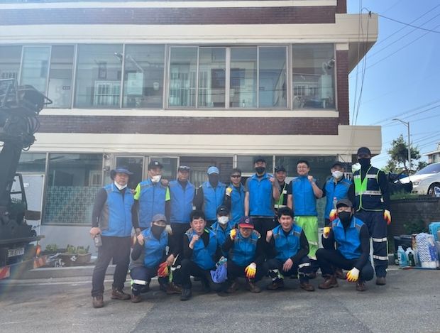 (자)금강환경 손나눔봉사단, 평택시 독거노인 주거환경 개선 봉사
