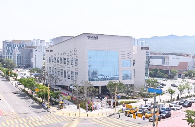서수원 권역 문화 거점 역할을 할 빛누리아트홀 전경.
