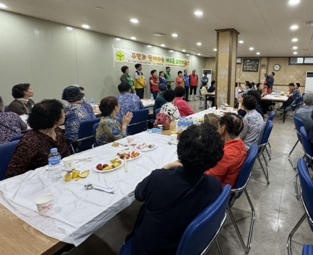 평택시 세교동 새마을 남녀지도자, 주민과 함께하는 효 잔치 열어