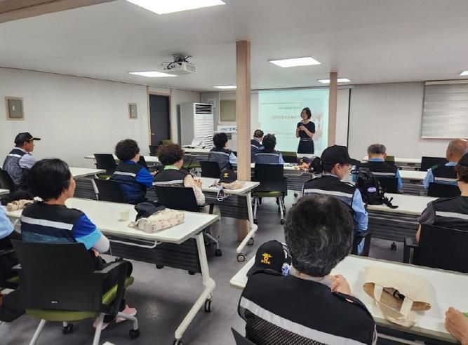 파주시 운정3동 실버경찰대, 찾아가는 성인지 교육