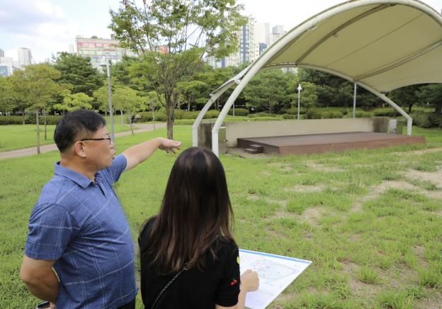 이상균 수원시 팔달구청장, 주요 사업지 현장 방문