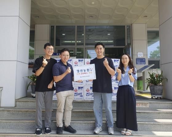 열린농원, 추석 명절 맞아 시흥시 군자동에 라면 200상자 후원