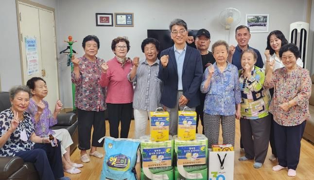 시흥시 장곡동, 추석맞이 경로당 위문으로 따뜻한 정 나눠