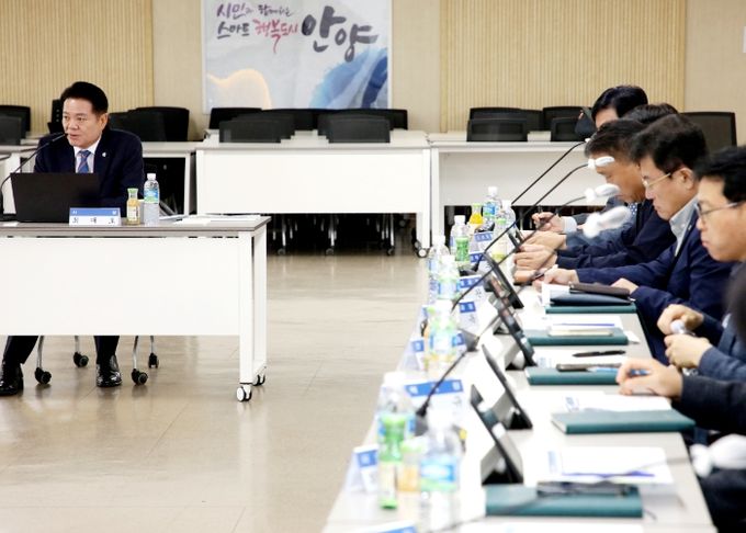 안양시, 물순환 기본계획 수립…연구 용역 최종보고회 개최