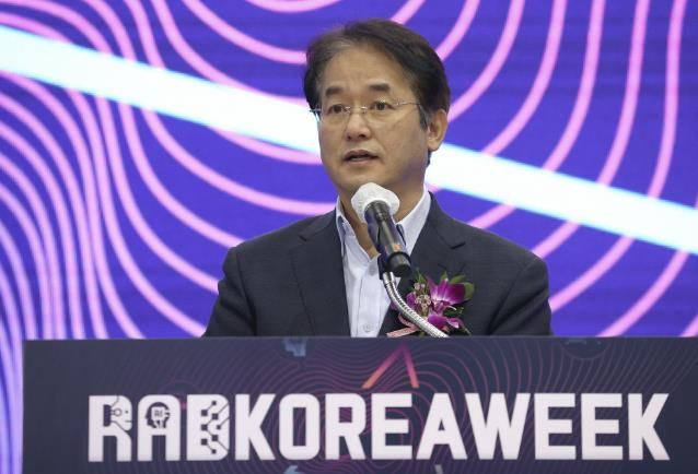 ‘RAD KOREA WEEK 2024’에서 개회사 중인 이동환 고양특례시장