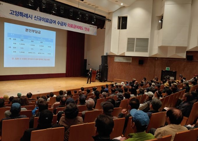 ‘고양특례시 신규의료급여 수급자 의료급여제도 안내' 교육