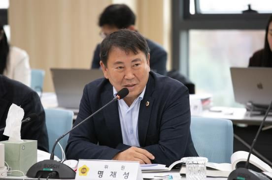 경기도의회 명재성 의원, 전력 자립 10만 가구 달성을 위한 관련 부서 협력 필요 강조