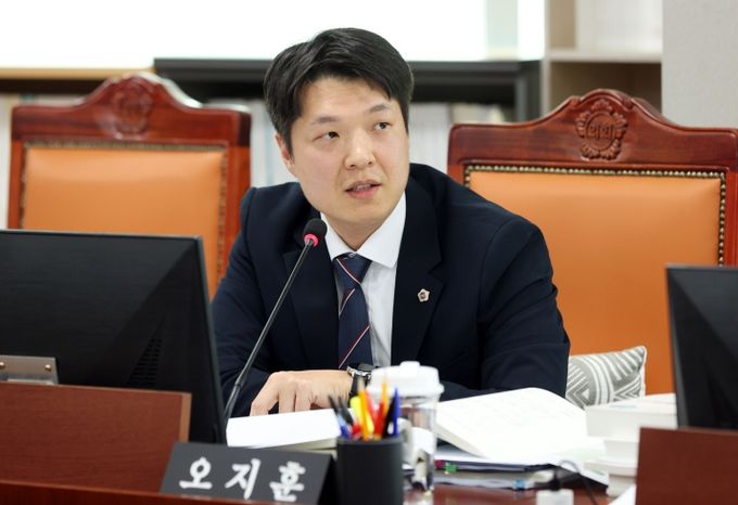 경기도의회 문화체육관광위원회 오지훈 의원(더불어민주당, 하남3)
