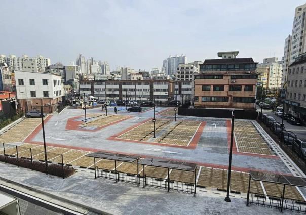 토당 제1공영주차장 전경