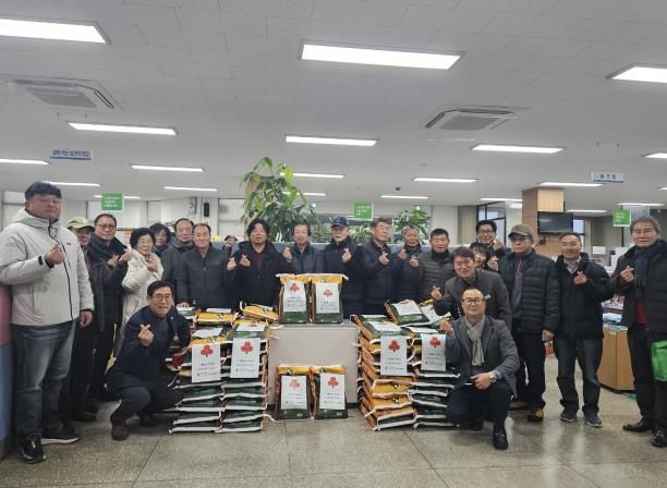광동산업(주), 안성시 금광면 취약계층 100가구를 위한 쌀 1,000kg 기부