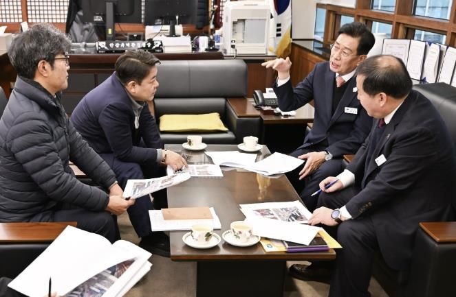 전진선 양평군수, 한강유역환경청 방문 주요 현안 해결 위한 상호 협력 강화