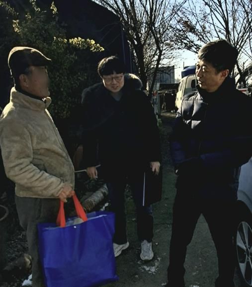 시흥시 과림동, 한파 속 주거 취약 위기가구 안부 확인