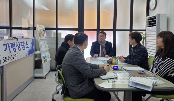 임광현 경기도의원, 경기도가평교육지원청 교육환경개선사업 정담회 개최