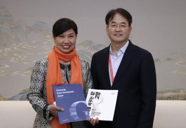 고양시 UCLG ASPAC 유치제안 위한 사무총장과 면담