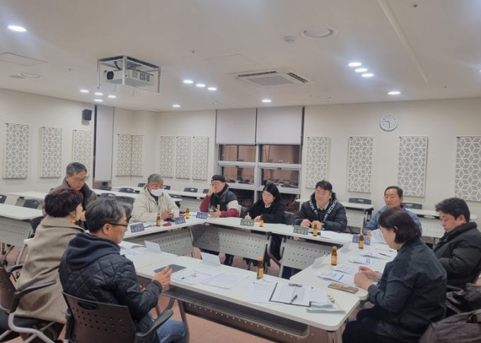 2025년 제1회 안성시 시민참여위원회 분과위원장 회의 개최