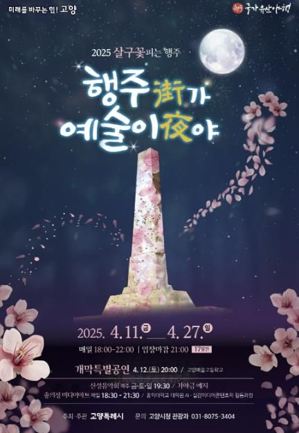 2025 ‘행주가 예술이야’홍보문