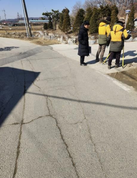 안성시, 25년 지적재조사사업 기준점 설치 및 검사 완료