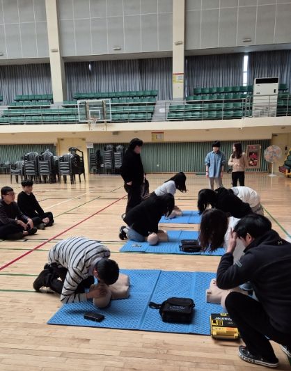 의왕도시공사 국민체육센터, 심폐소생술 및 응급처치교육 실시