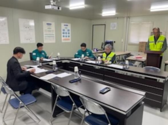 안성시, 2025년 해빙기 대비 건설 현장 안전점검 실시