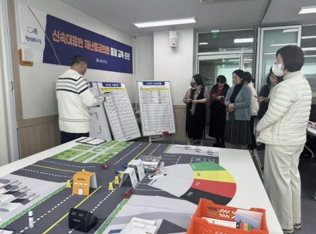 시흥시, 다수 사상자 발생 대비 '신속대응반 재난응급의료 중점 교육·훈련' 추진