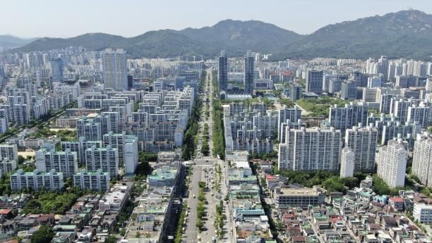 안양 평촌신도시 전경