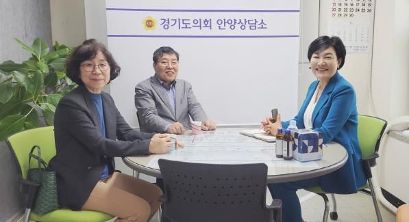 경기도의회 이채명 의원, 한국서예협회 활성화를 위한 정담회 가져