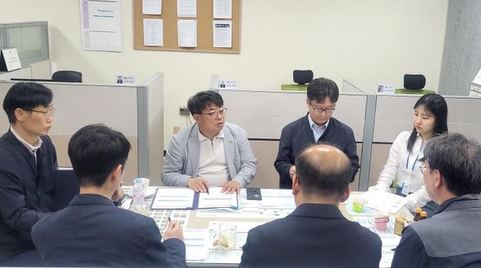 경기도의회 김재훈 의원, 관양고·인덕원 도시개발 정담회 개최