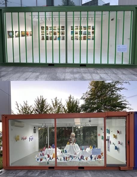 박용화 “유리창 너머 허구의 그림자”展, 배문경 “이상한 나라의 민화이야기”展