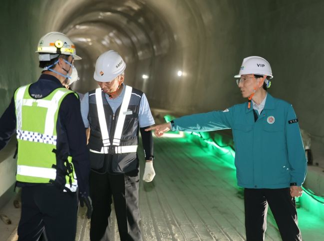 지하 공사현장 안전대책 현장점검