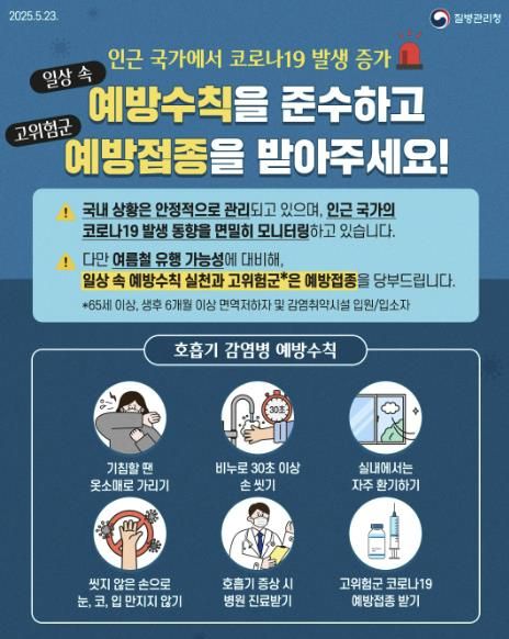 코로나19 예방수칙 포스터