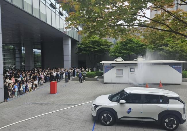 수지구 전기차 화재대응 훈련