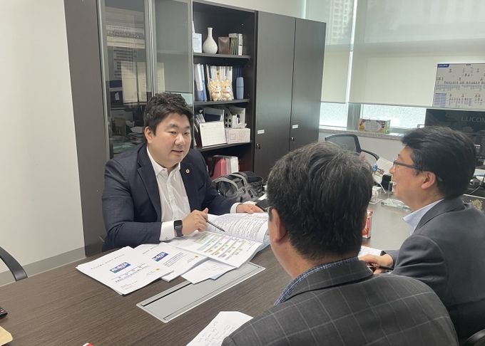 장한별 부위원장, 경기도교육청국제교육원 이전 논의자리 가져...지역 상생 강조