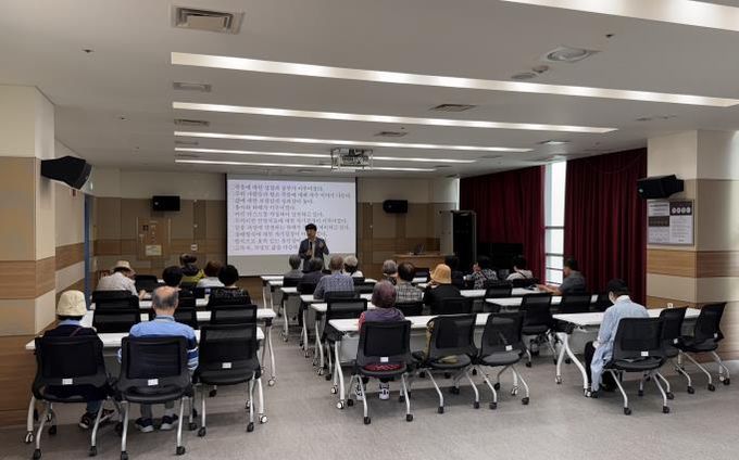 화성특례시 웰다잉 문화조성사업 교육 프로그램 모습