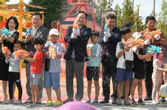 오산시, 도심 속 여름 물놀이장 활짝