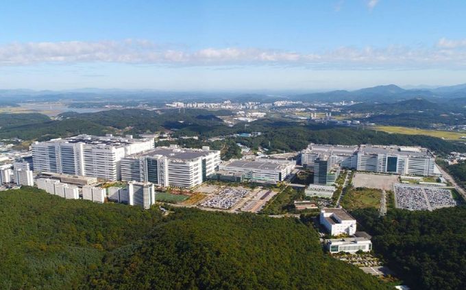 엘지(LG)디스플레이 산단 전경