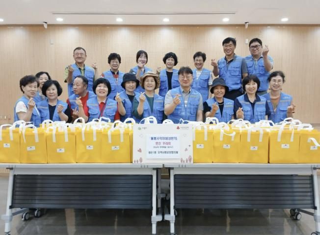 의왕시 내손1동지역사회보장협의체, 돌봄 사각지대 가구에 '반찬 나눔' 실시