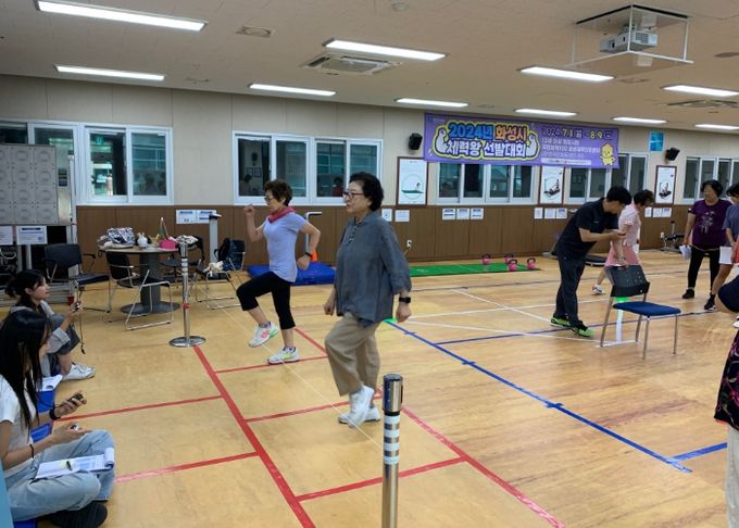 전년도 화성시 체력왕 선발대회 사진