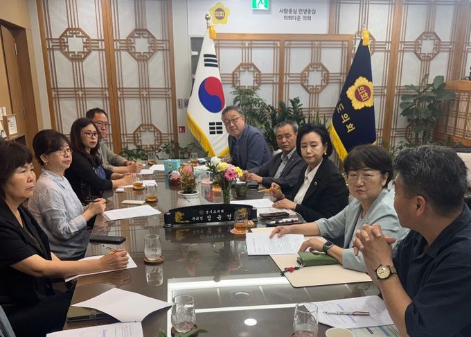 경기도의회 정윤경 부의장, 사회적경제활동경기네트워크와 정담회에서 “사회적 경제 민-관 협력구조 중요” 강조