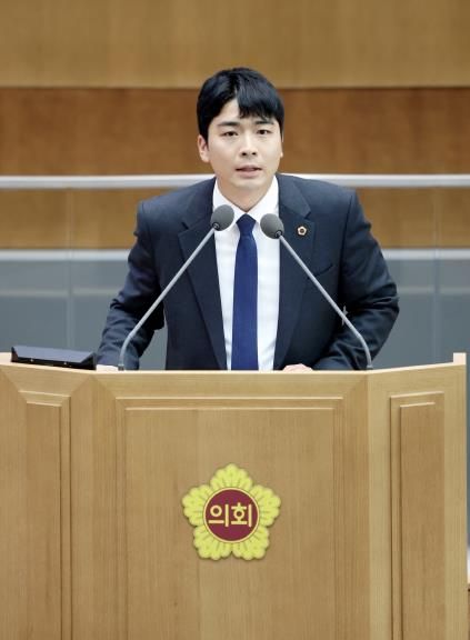 경기도의회 정동혁 의원, 5분 자유발언 통해