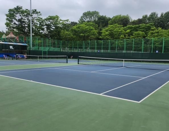 용인특례시 수지체육공원 테니스장 전경